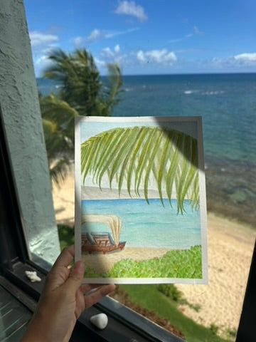 Kahekili Ka'anapali Beach Print