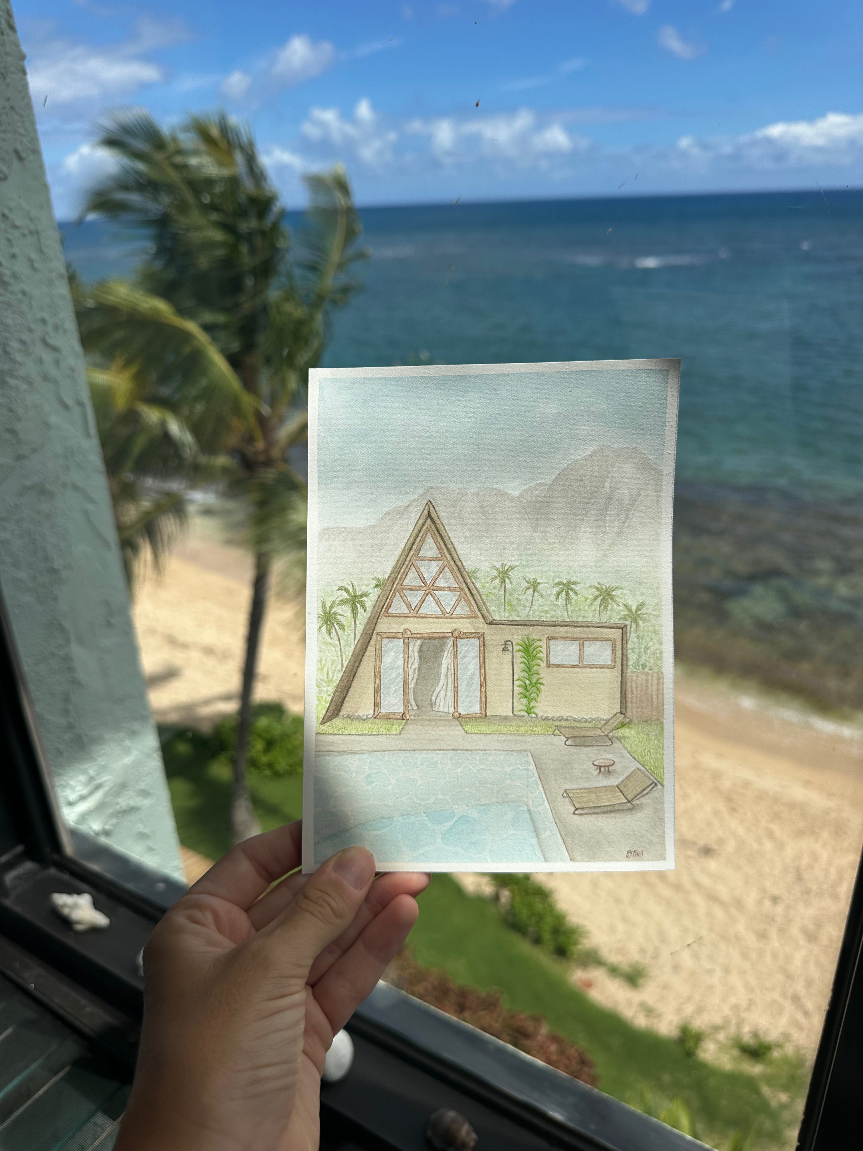 A-Frame Hale Print