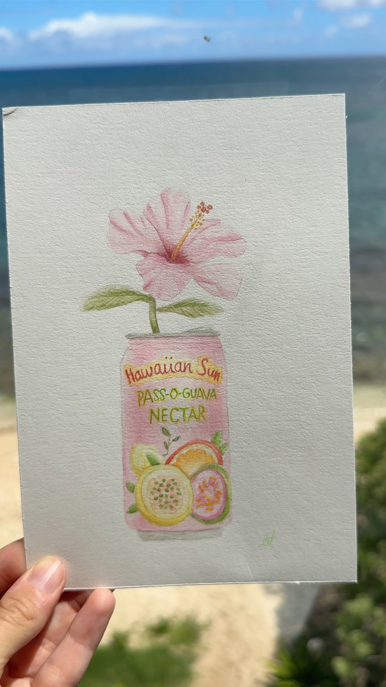 Hawaiian Sun Hibiscus Print