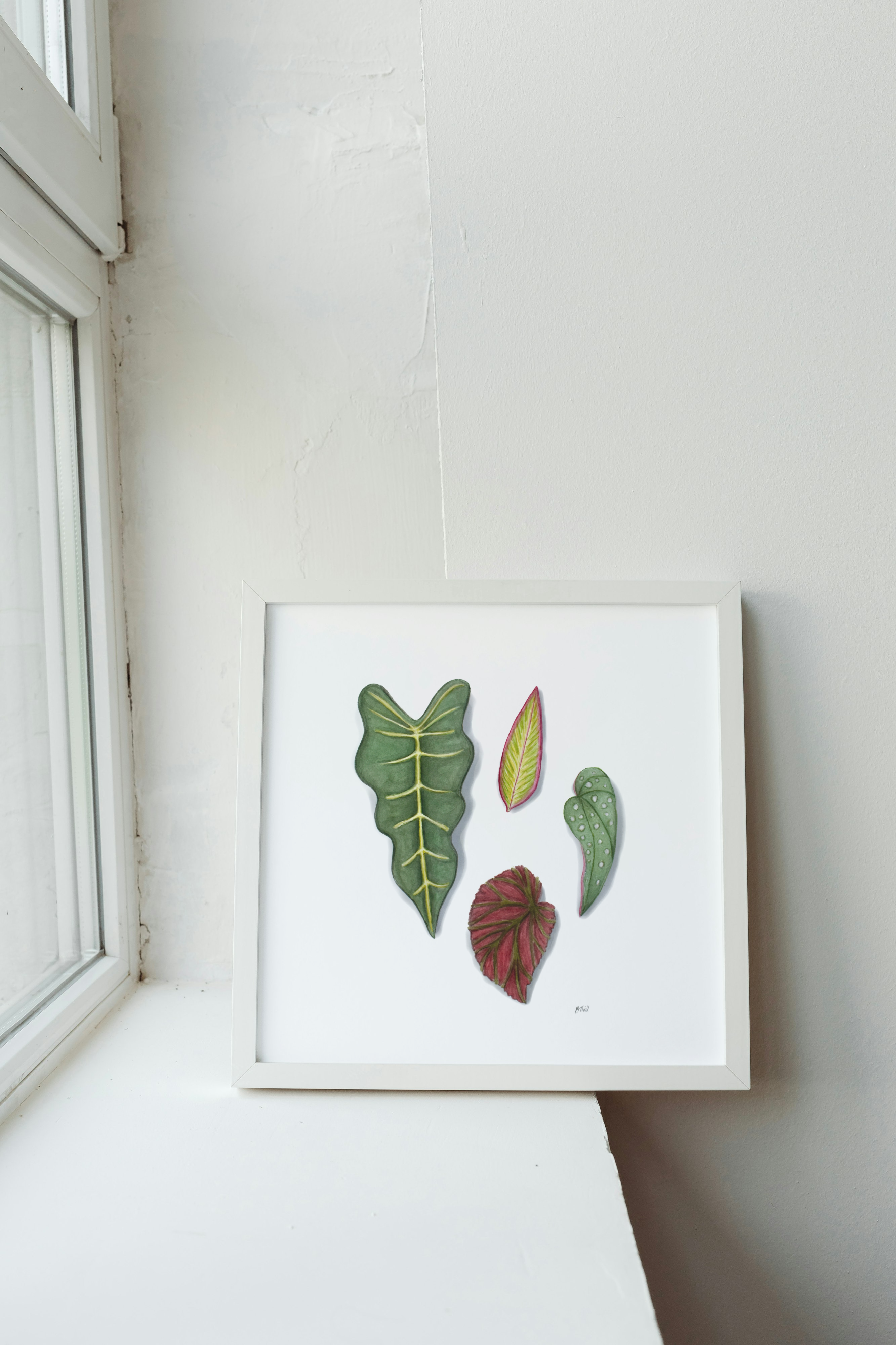 Tropical Leaves Print